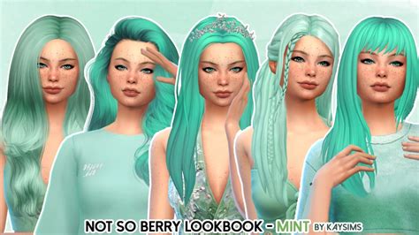 mint green sims 4 cc.